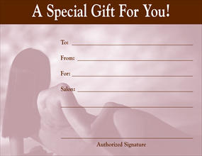 Gift Certificate &lt;br/&gt;30 cnt APC06