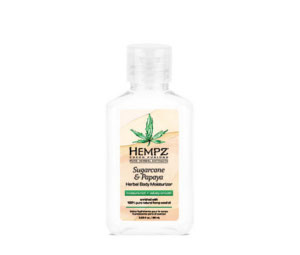 Hempz Fresh Fusions Sugarcane &amp; Papaya Moisturizer Mini 2.25oz HFSP-115