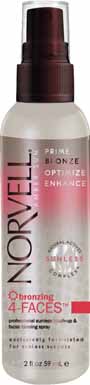 4- Faces Bronzing Touch Up &amp; Facial Sunless Sprayer NVF05
