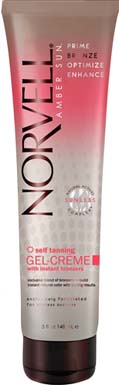 Self Tanning Gel-Creme w/Bronzer NVSS09